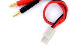 Etronix 4mm Gold Banana to Tamiya Male charge lead